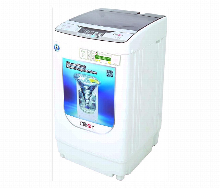 Clikon Ck602 6Kg Top Load Washing Machine, White - Zoom Image 2