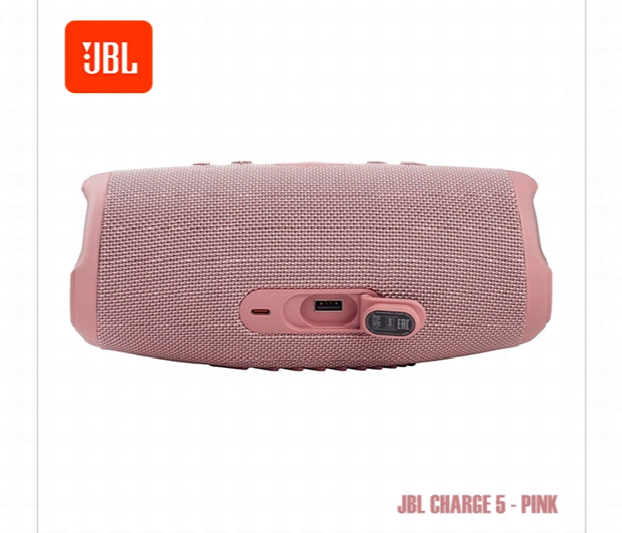 Jbl Charge 5 Portable Bluetooth Speaker Pink 20H Playtime - Zoom Image 5