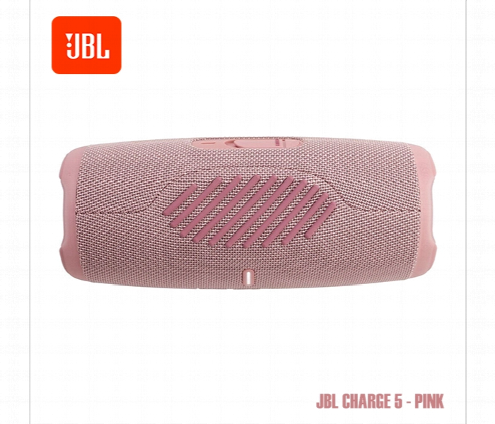 Jbl Charge 5 Portable Bluetooth Speaker Pink 20H Playtime - Zoom Image 4