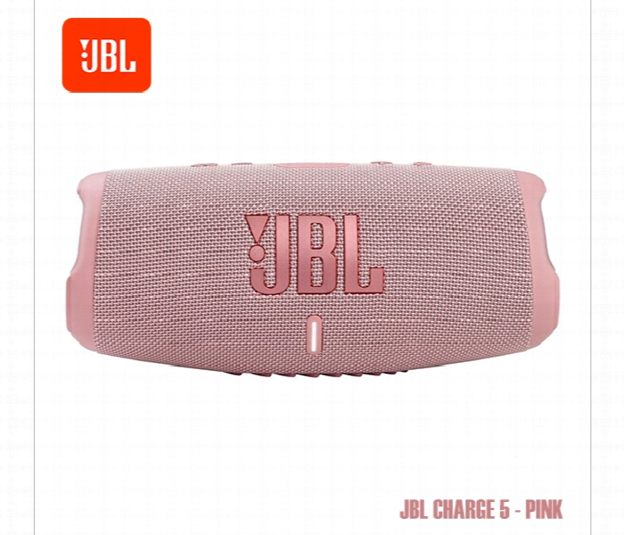 Jbl Charge 5 Portable Bluetooth Speaker Pink 20H Playtime - Zoom Image 2