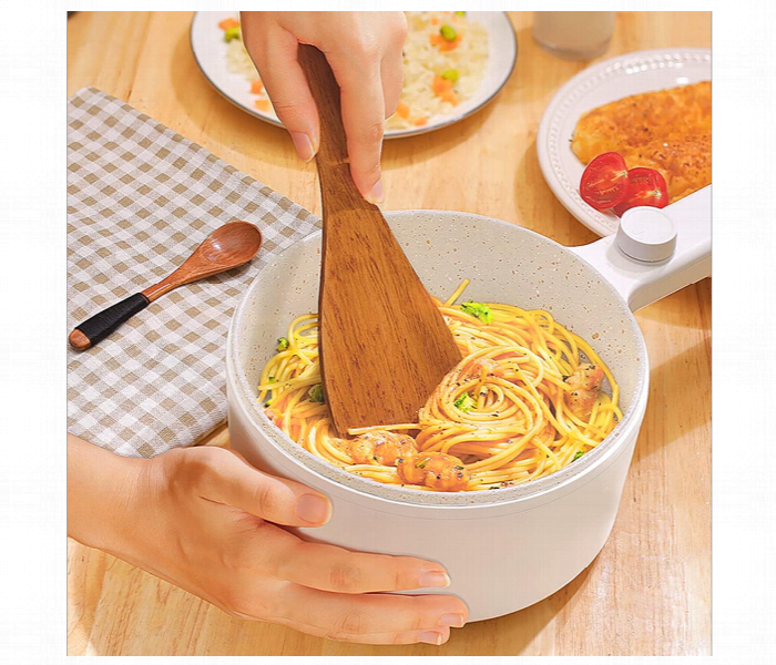 Portable Electric Hot Pot Cooker Steamer Multifunctional Non Stick Pan Suitable For Ramen Steak Egg Rice Oatmeal Soup - Zoom Image 5