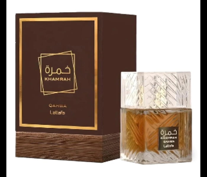 Lattafa Khamrah Qahwa EDP 100ML - Zoom Image 1