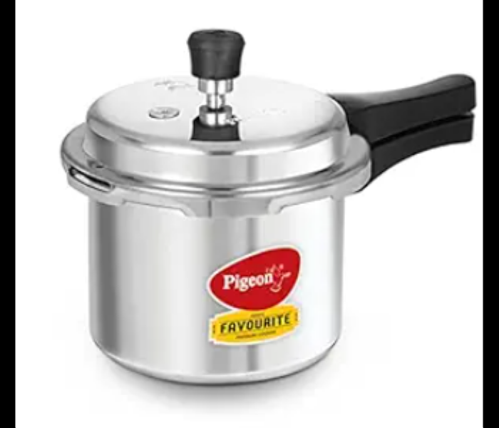 Pigeon By Stovekraft Favourite Aluminium Pressure Cooker with Outer Lid Gas Stove Compatible - Zoom Image