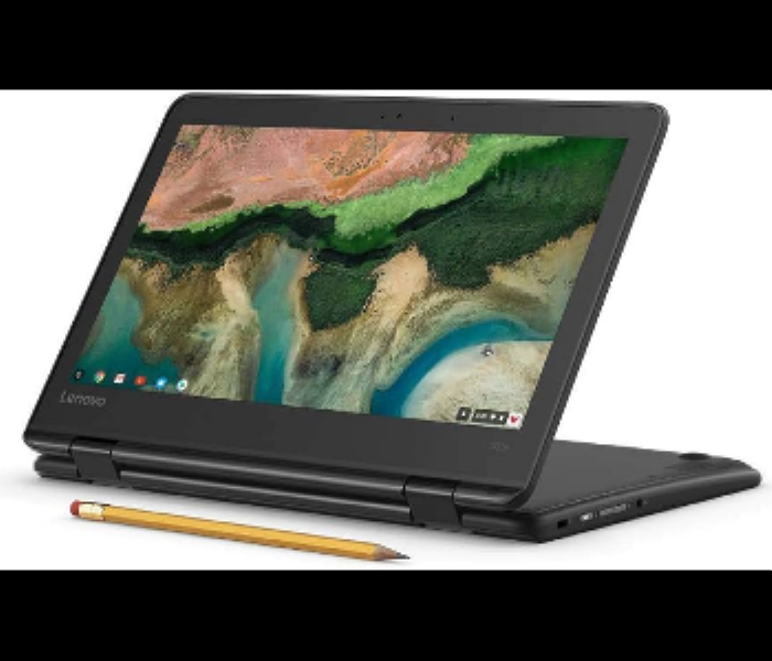 Lenovo Chromebook 300E Intel Celeron N4000 4GB RAM Memmory 32GB EMMC 11 6 Inch Touch Screen Dual Camera With Playstore Renewed Laptop - Zoom Image 2