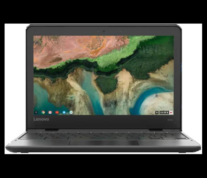 Lenovo Chromebook 300E Intel Celeron N4000 4GB RAM Memmory 32GB EMMC 11 6 Inch Touch Screen Dual Camera With Playstore Renewed Laptop - Zoom Image 1