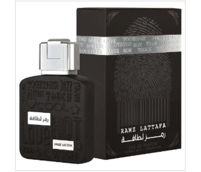 Ramz Lattafa Silver EDP 100ML - Zoom Image