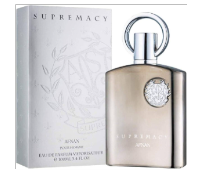 Afnan Supremacy Silver EDP 100ML for Men - Zoom Image