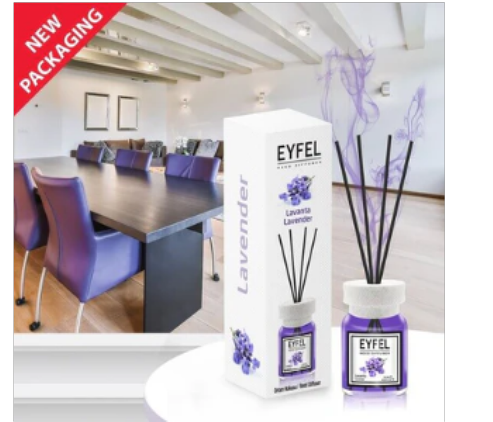 EYFEL Lavender Reed Diffuser 120ml - Zoom Image