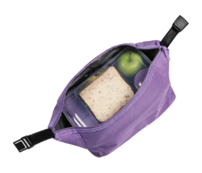 Sistema To Go Lightweight Lunch Carrying Bag Purple - Zoom Image 2