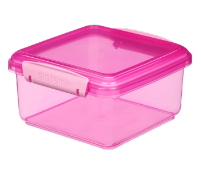 Sistema1200 ML Lunch Plus Lunch Box Pink - Zoom Image 2