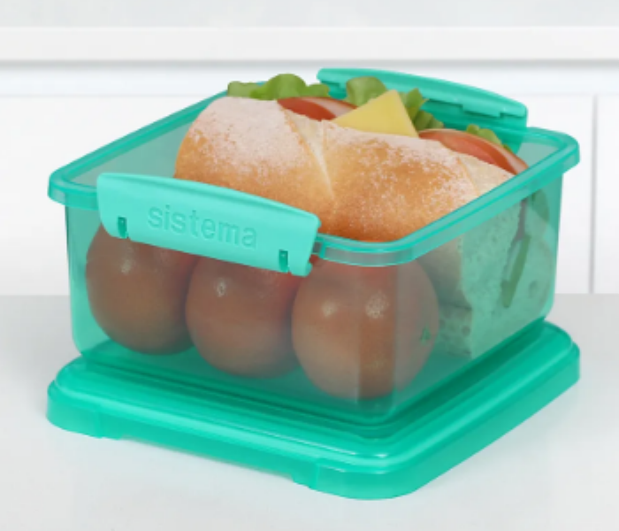 Sistema1200 ML Lunch Plus Lunch Box Minty Teal - Zoom Image 3