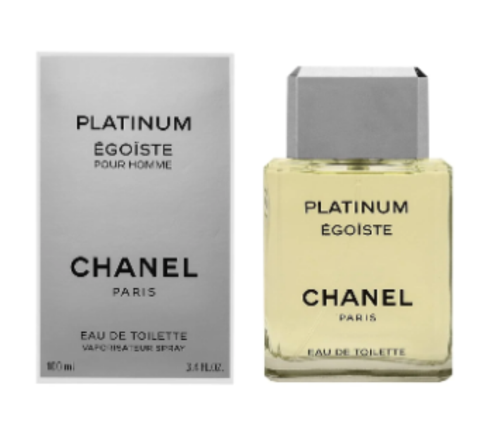 Chanel Egoiste Platinum EDT 100ML for Men - Zoom Image