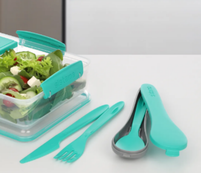 Sistema Cutlery Set To Go Minty Teal 1918 - Zoom Image 2