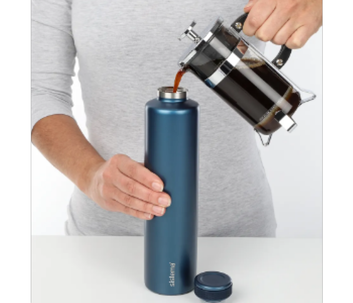 Sistema 600 ML Chic Stainless Steel Bottle Blue 520 - Zoom Image 2