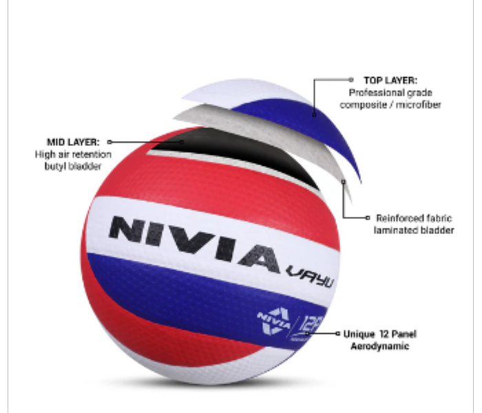 Nivia Vayu Volleyball - Zoom Image 2