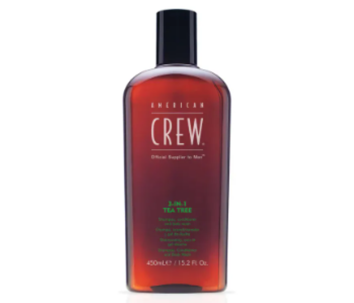 American Crew 3 in 1 Tea Tree Shampoo 1000ml - Zoom Image