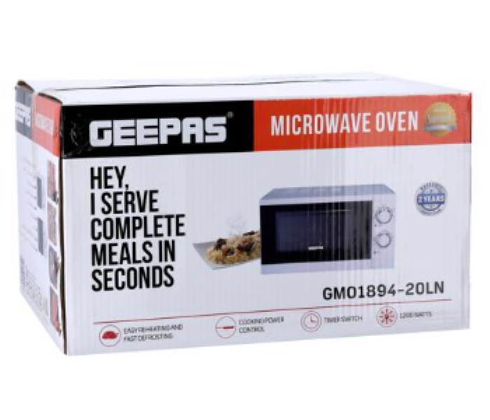 Geepas GMO1899 20 L Microwave Oven 1200W - Zoom Image 3