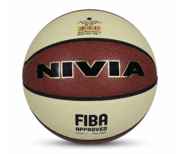 NIVIA Pro Touch 2 Basketball 8 Panel Composite Leather for Men Size  7 - Zoom Image 3