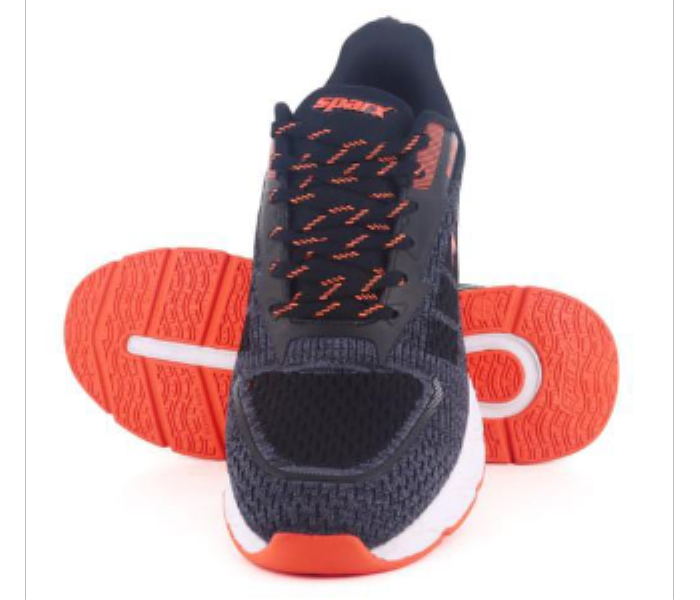 SPARX SM 816 EU42 Running shoes for men Black Orange - Zoom Image 4