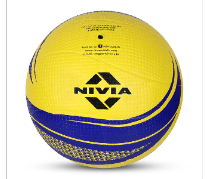 NIVIA RUBBER MOULDED VOLLEYBALL Craters - Zoom Image 3