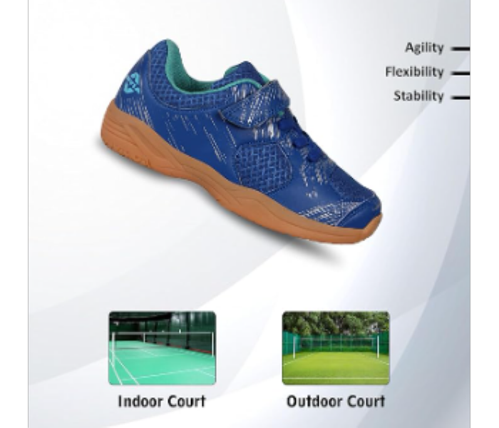 NIVIA APPEAL KIDS BADMINTON SHOE ROYAL BLUE - Zoom Image 7