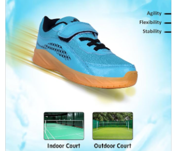 NIVIA FLASH KIDS BADMINTON SHOE - Zoom Image 3