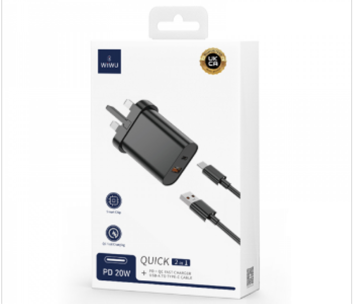 Wiwu Quick Charger Black - Zoom Image 3