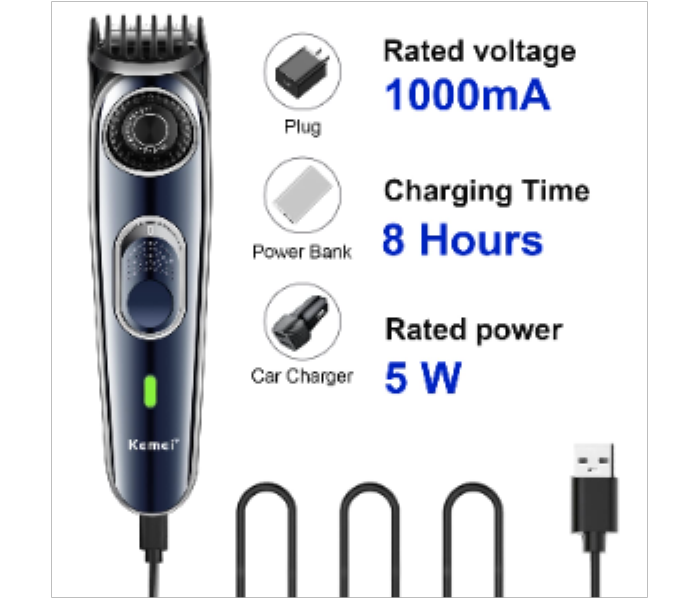 Kemei KM 1256 Hair Trimmer - Zoom Image 4