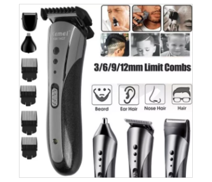 Kemei KM 1407 Hair Trimmer - Zoom Image 2