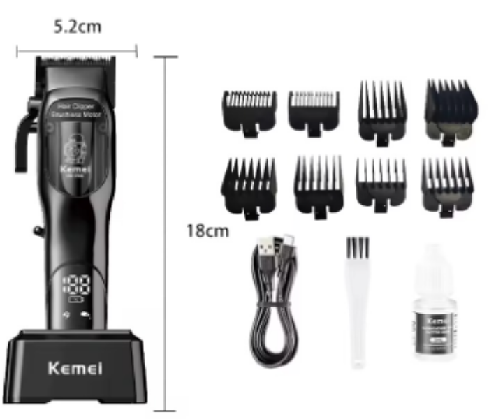 Kemei KM 1766 Hair Clipper - Zoom Image 2