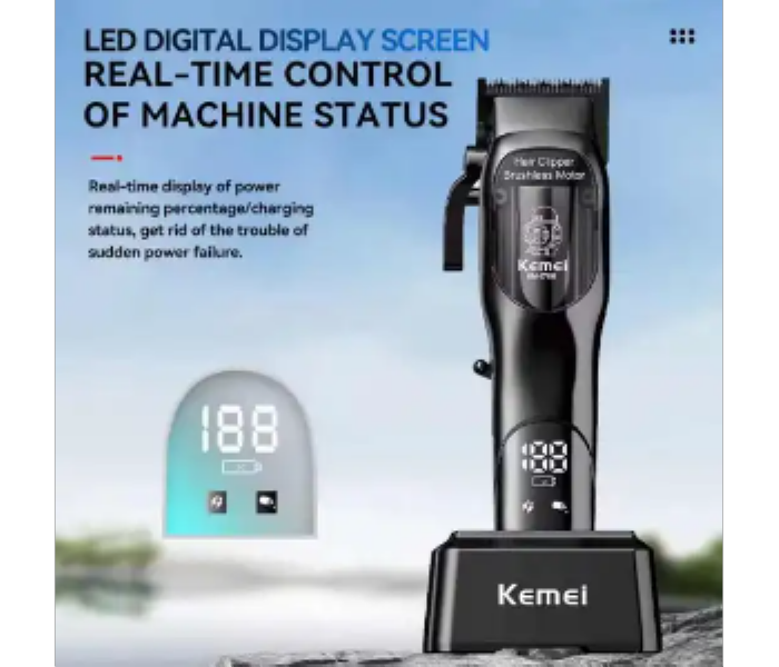 Kemei KM 1766 Hair Clipper - Zoom Image 3