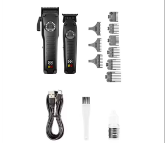 Kemei KM 1827 Combo Clipper And Trimmer - Zoom Image 2