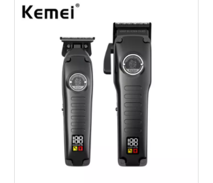 Kemei KM 1827 Combo Clipper And Trimmer - Zoom Image 1