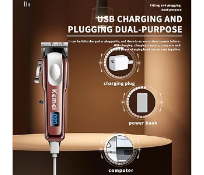 Kemei KM 233 Hair Clipper - Zoom Image 4