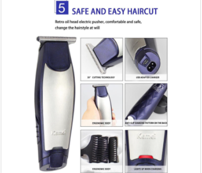 Kemei KM 5021 USB Hair Trimmer - Zoom Image 3