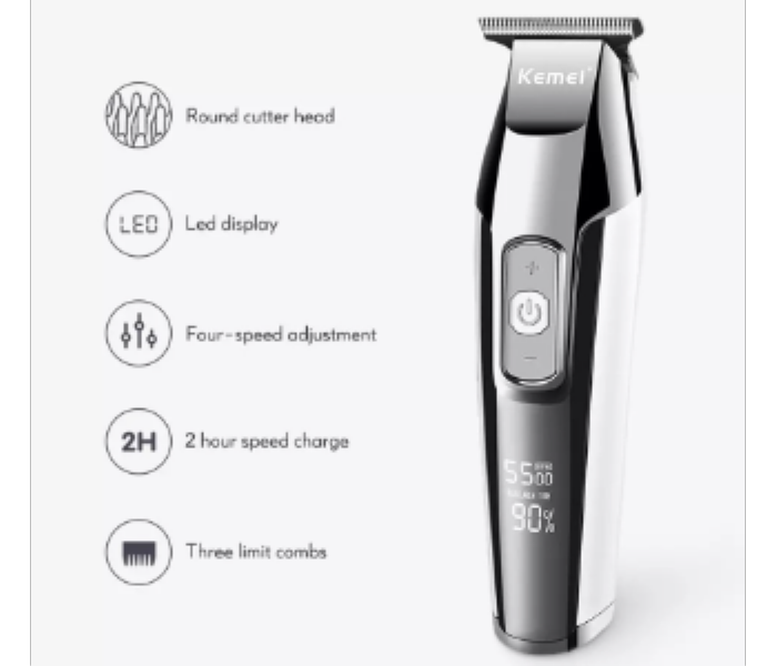 Kemei KM 5027 Usb Hair Trimmer - Zoom Image 4