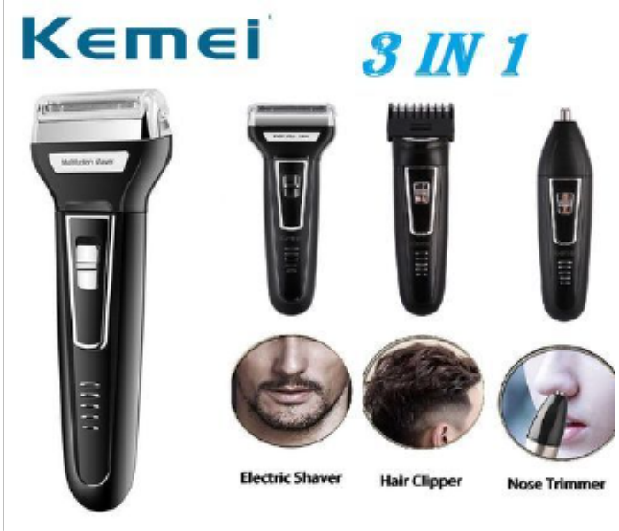 Kemei KM 6558 Shaver 3 in 1 - Zoom Image 3