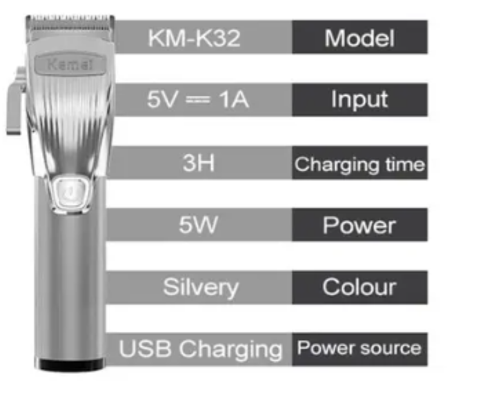 Kemei KM K32 Hair Clipper - Zoom Image 3