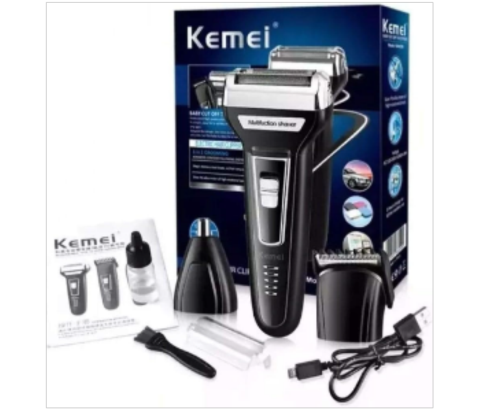 Kemei KM 6558 Shaver 3 in 1 - Zoom Image 2