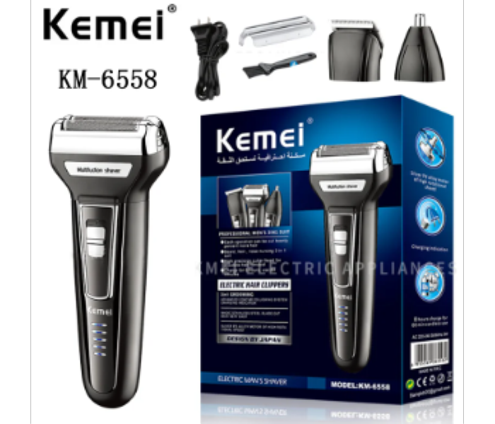 Kemei KM 6558 Shaver 3 in 1 - Zoom Image 1