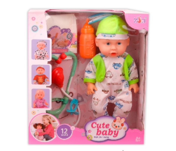 ZB  518 17 CUTE BABY DOLL WITH ACCESSORIES - Zoom Image 1