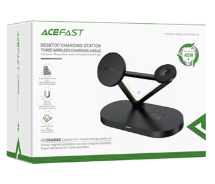 ACEFAST Desktop 3 in 1 Wireless Charging Holder  E9 - Zoom Image 1