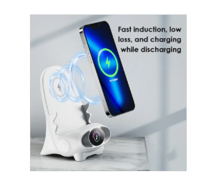 V8 Wireless Fast Charging Charger Stand Holder - Zoom Image 4