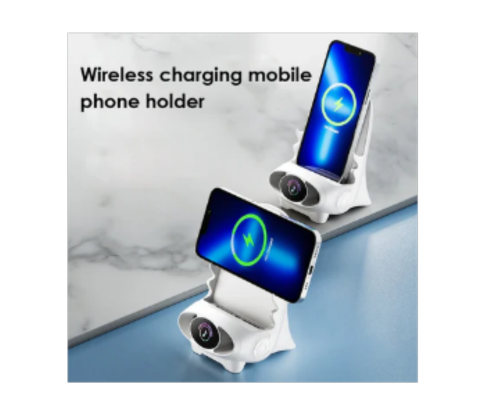 V8 Wireless Fast Charging Charger Stand Holder - Zoom Image 2