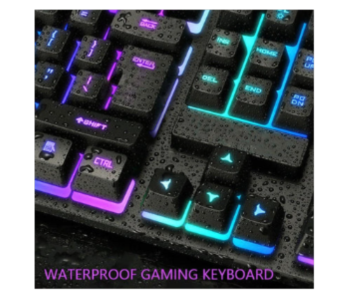 Thunder Wolf TF200 Gaming Wired USB Keyboard And Mouse Set - Zoom Image 2