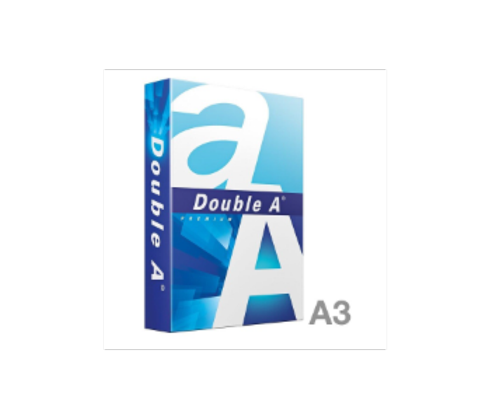 Double A 80 gsm A3 Copier Paper  White - Zoom Image