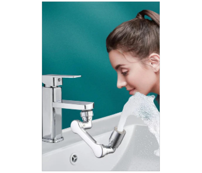 Zinc Alloy Universal 1080 Rotation Extender Tap Faucet Handle Flexible Faucet Extender - Zoom Image 2