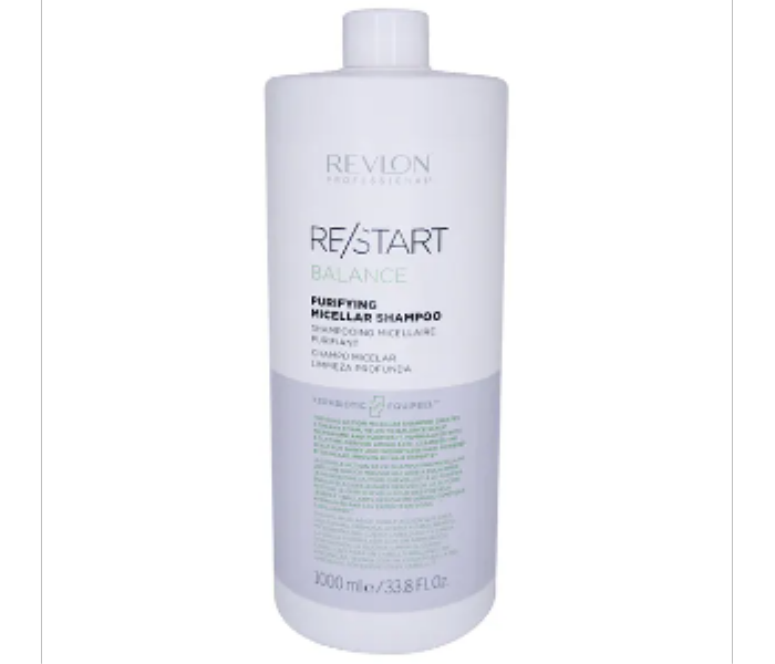 Revlon Professional Restart Balance Micellar Hair Shampoo 1000 Ml - Zoom Image