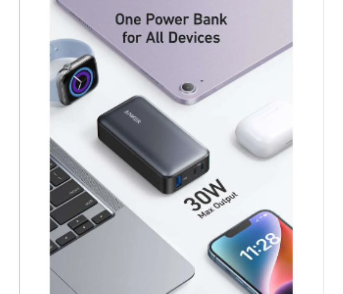 Anker 533 Power Bank PowerCore 30W  A1256H11 10000mah - Zoom Image 4