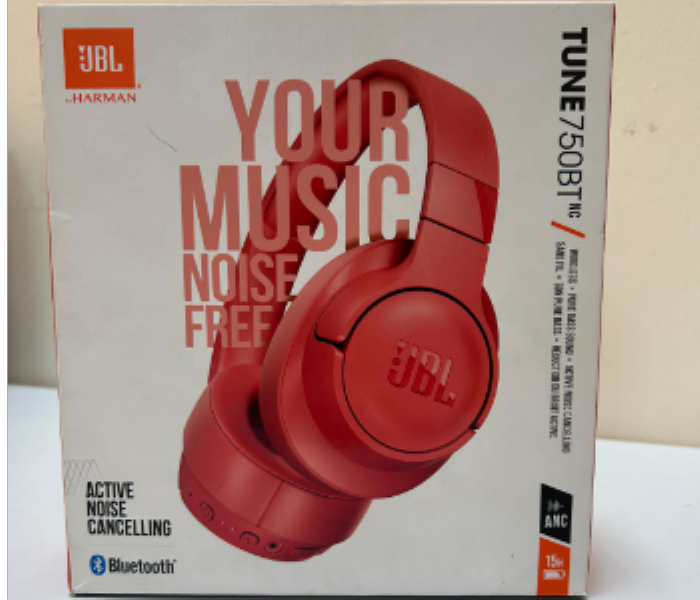 JBL Tune 750BT NC Coral Orange with cosmetic damage - Zoom Image 1